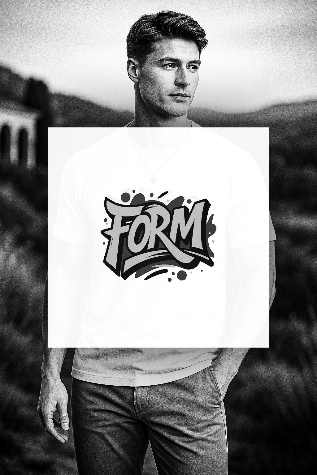 Men's Brand Tag Tees