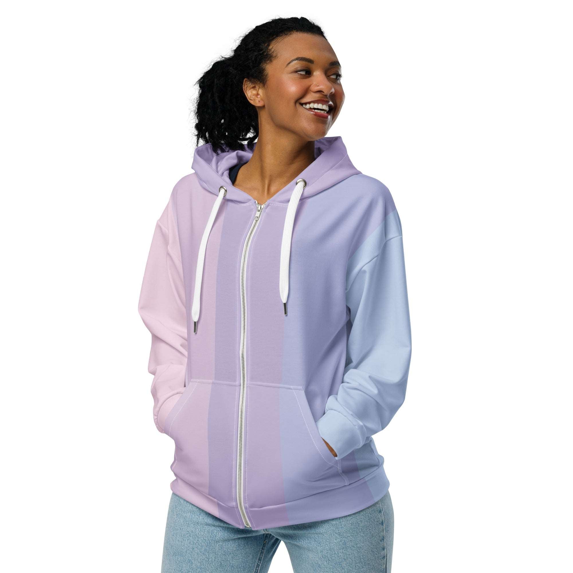 Women's Palette Strip-3 Hoodie
