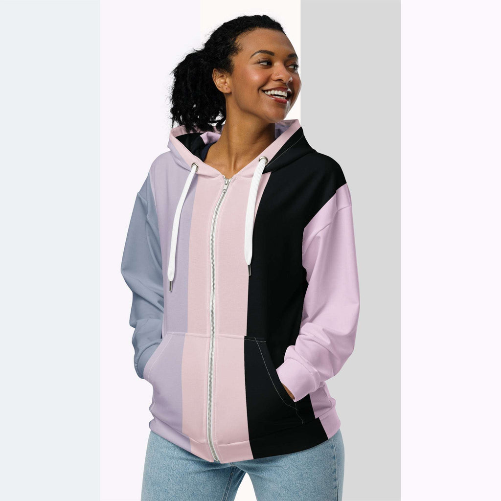 Her Palette Strip Hoodie (No.11)