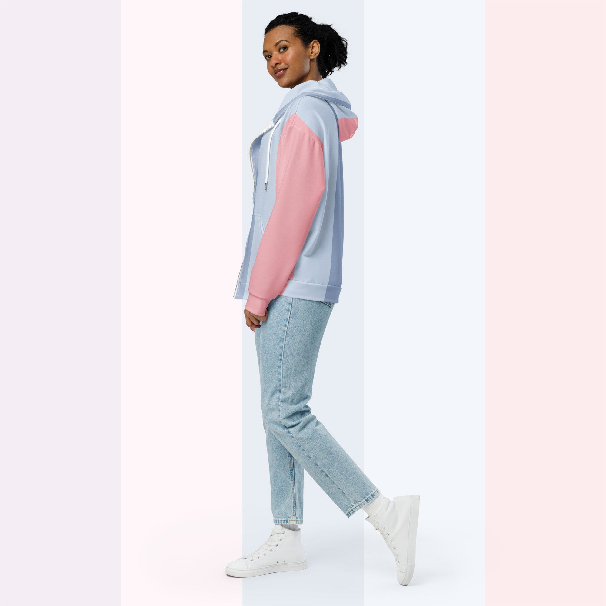 Her Palette Strip Hoodie (No.02)