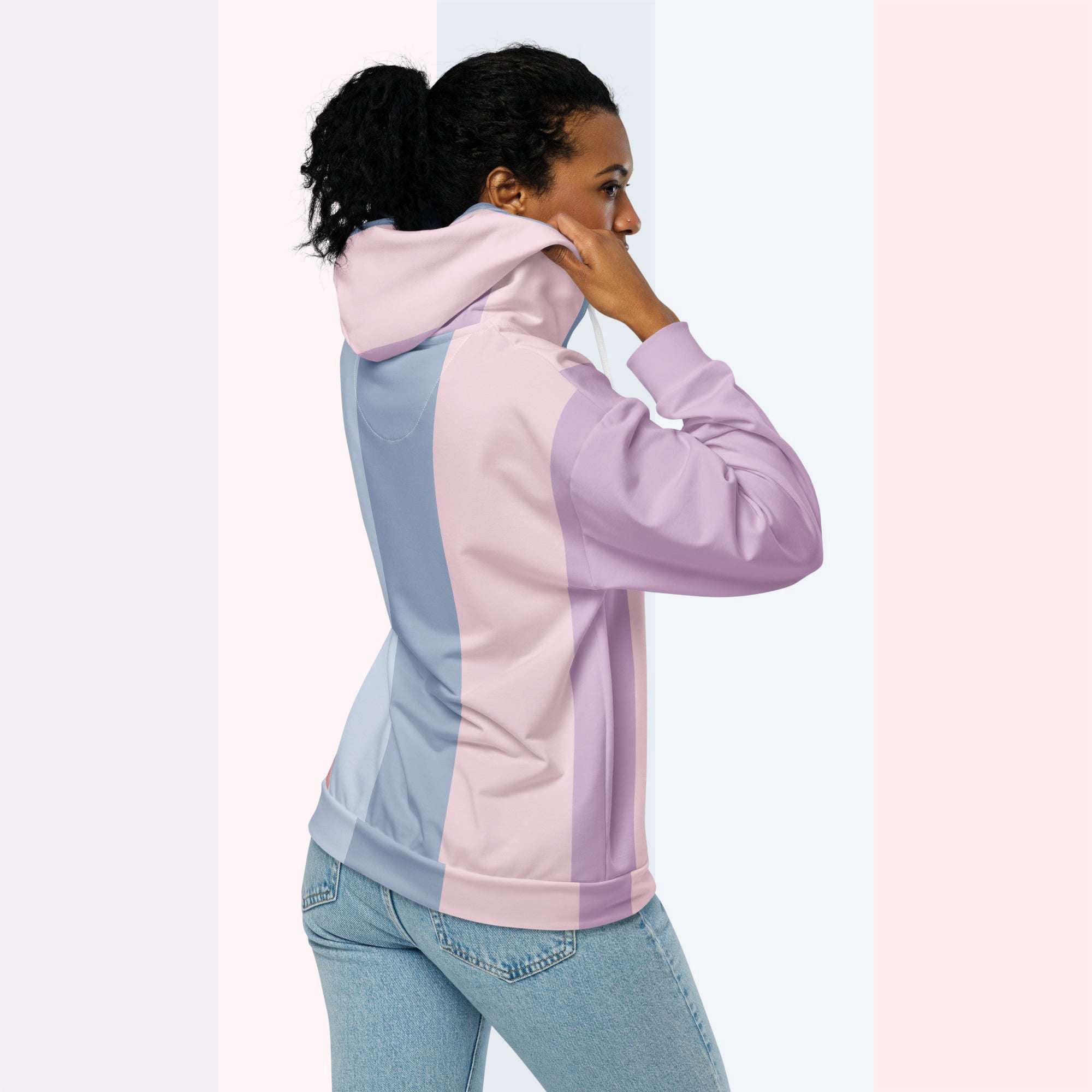 Her Palette Strip Hoodie (No.02)