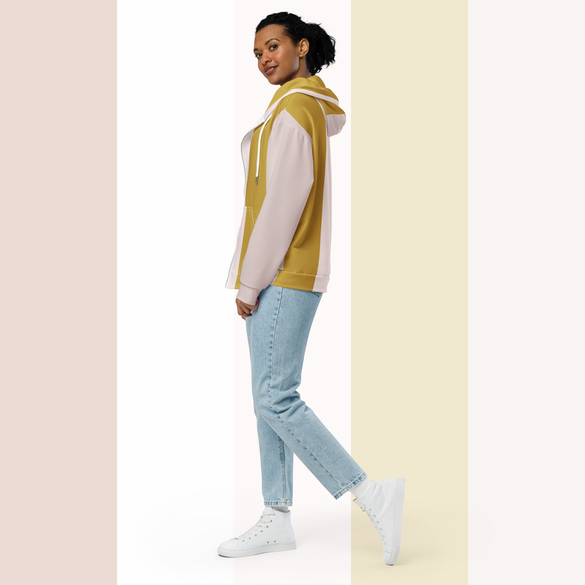 Her Palette Strip Hoodie (No.04)