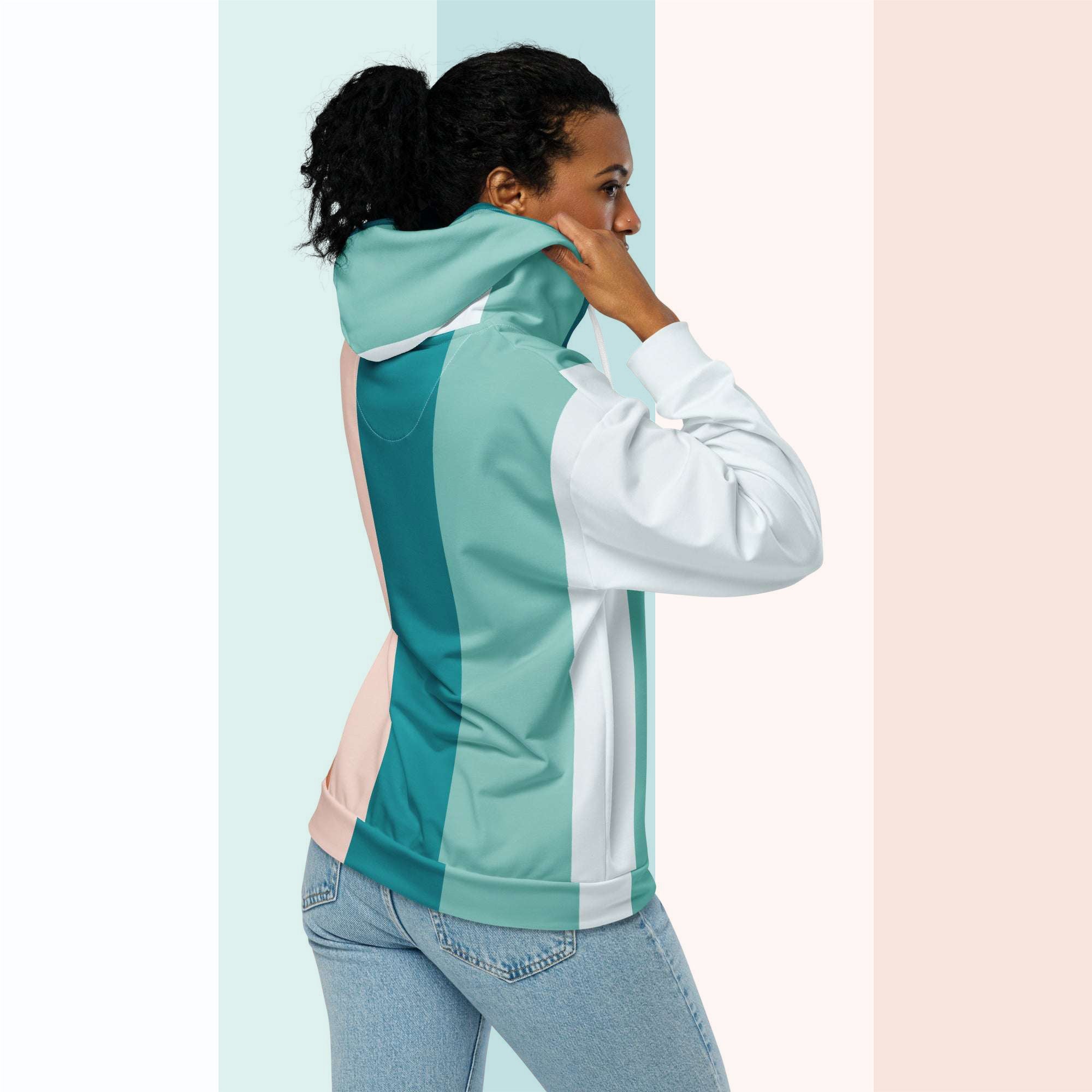 Her Palette Strip Hoodie (No.06)