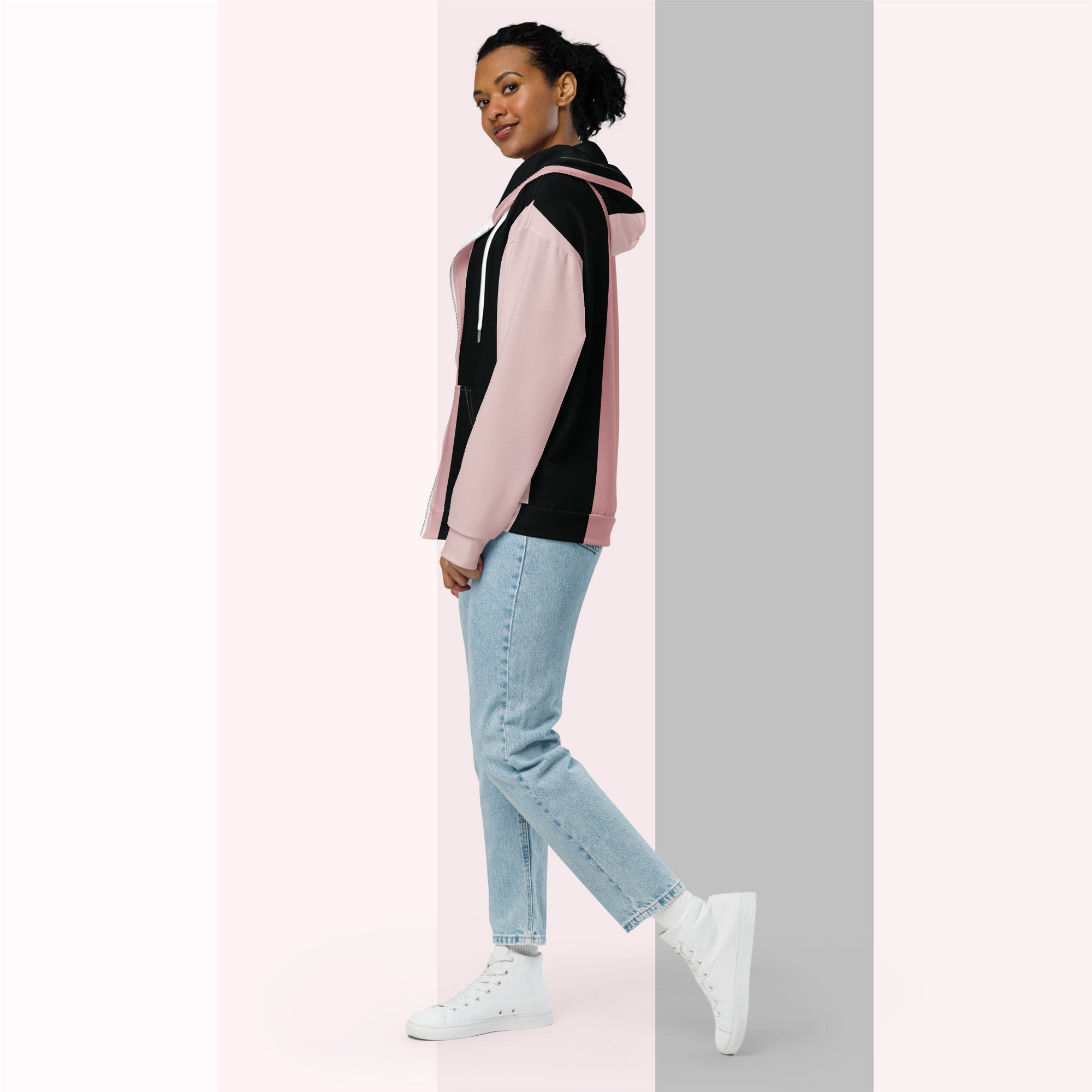 Her Palette Strip Hoodie (No.07)