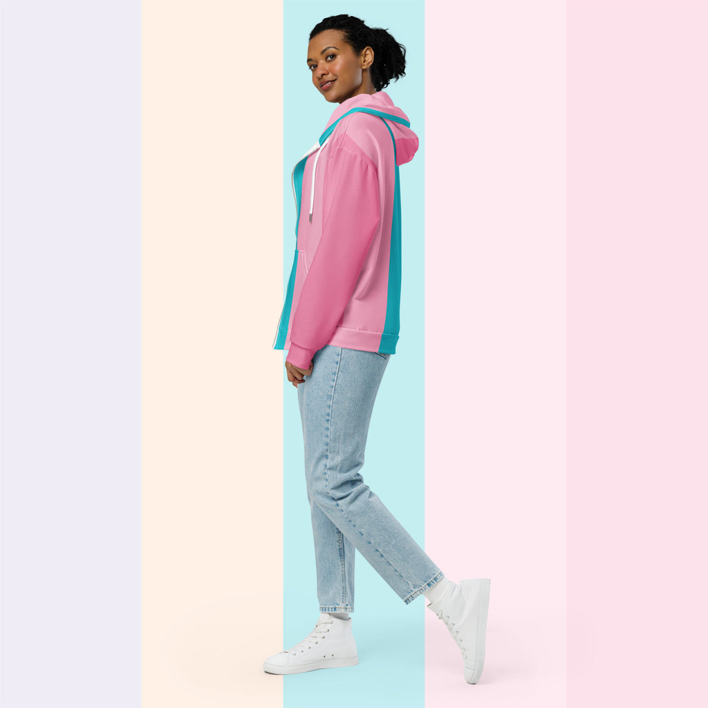 Her Palette Strip Hoodie (No.08)