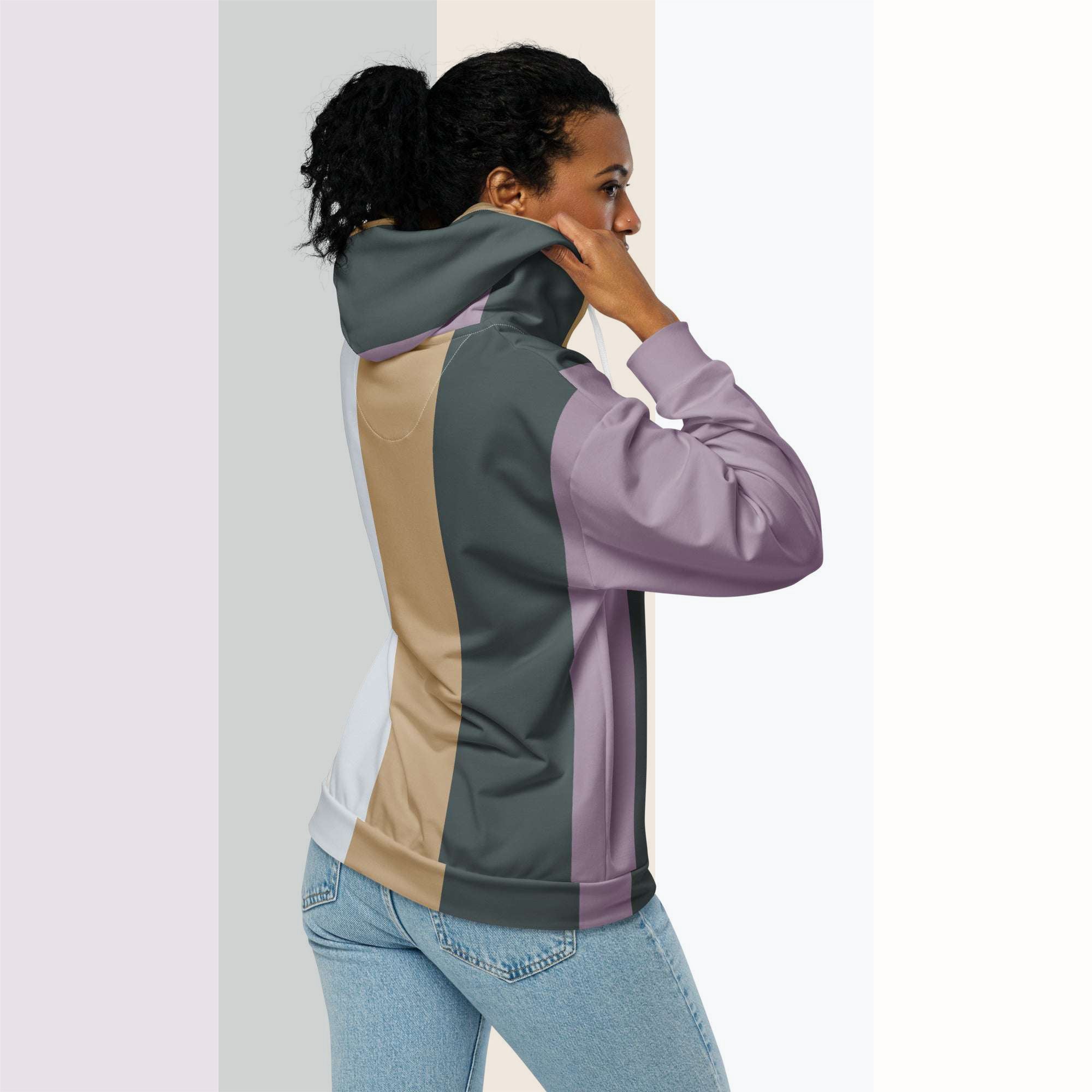 Her Palette Strip Hoodie (No.10)