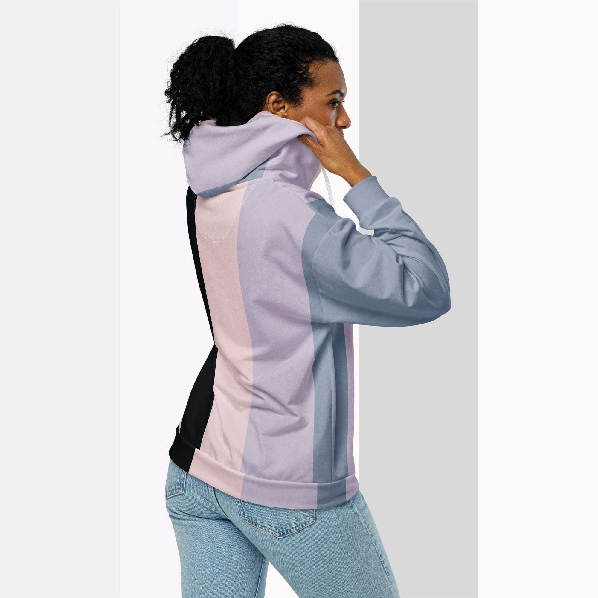 Her Palette Strip Hoodie (No.11)