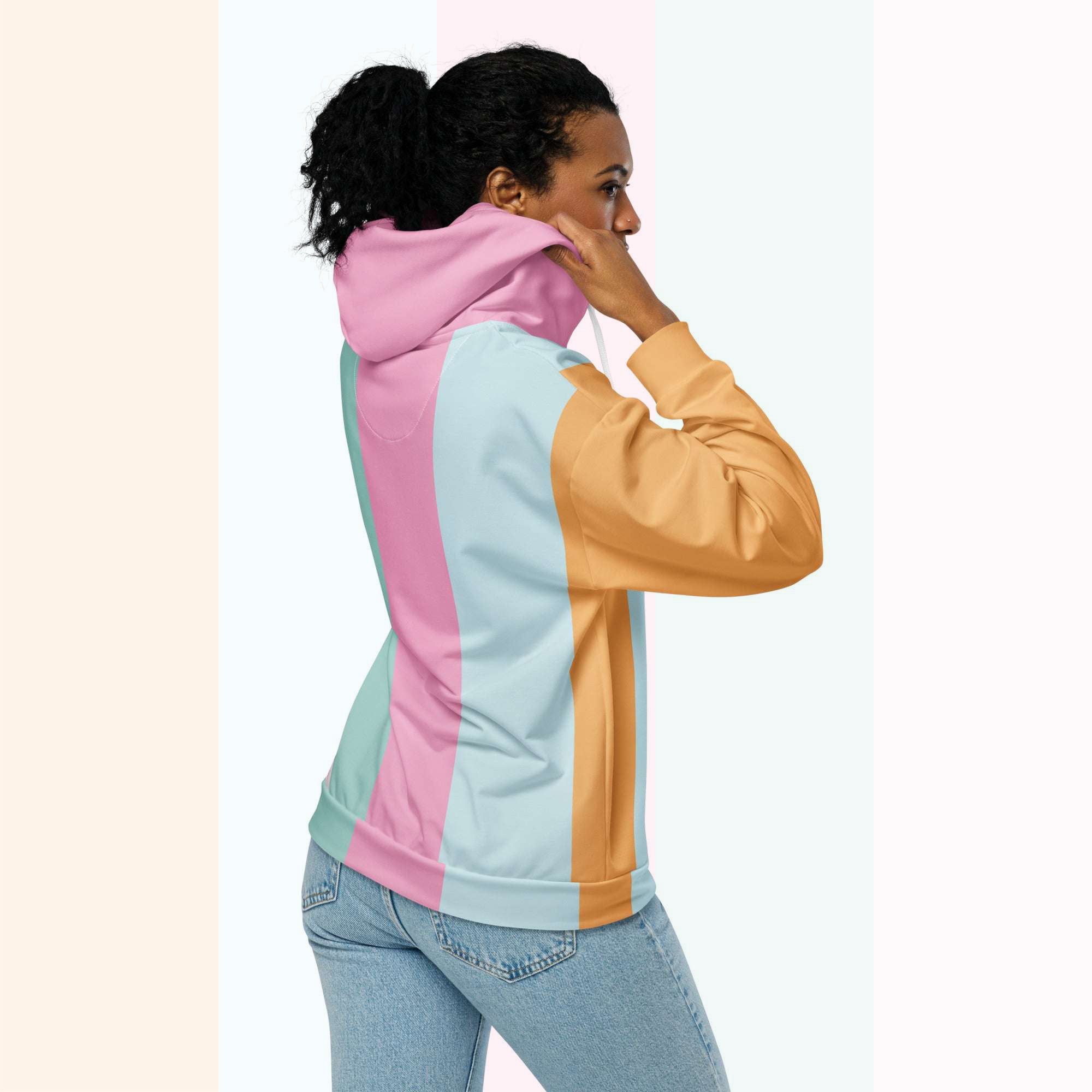 Her Palette Strip Hoodie (No.13)