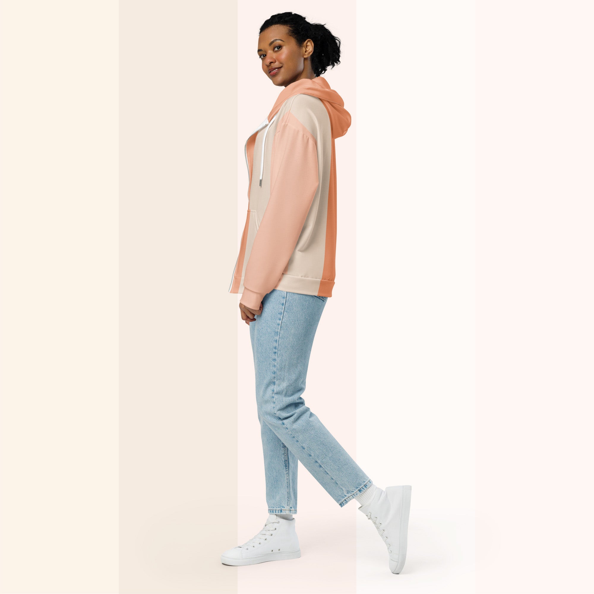 Her Palette Strip Hoodie (No.15)