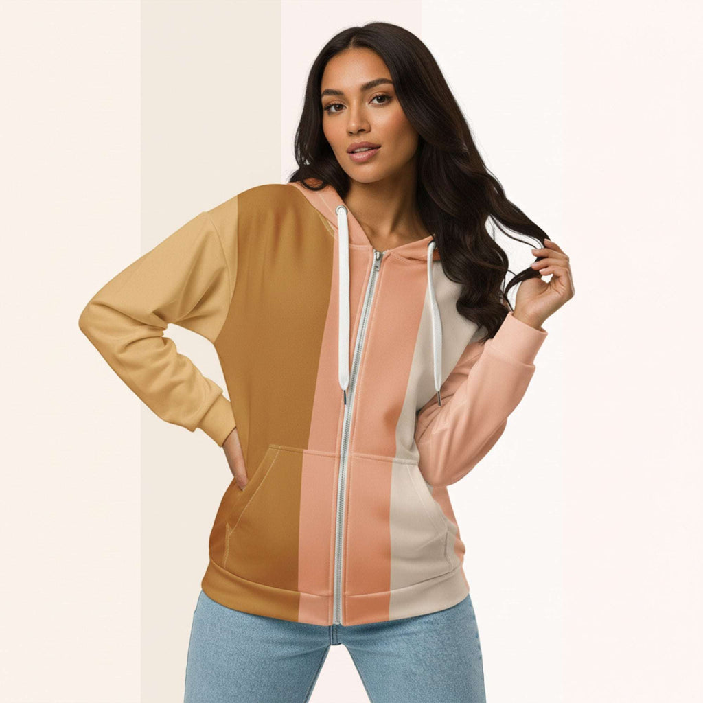 Her Palette Strip Hoodie (No.15)