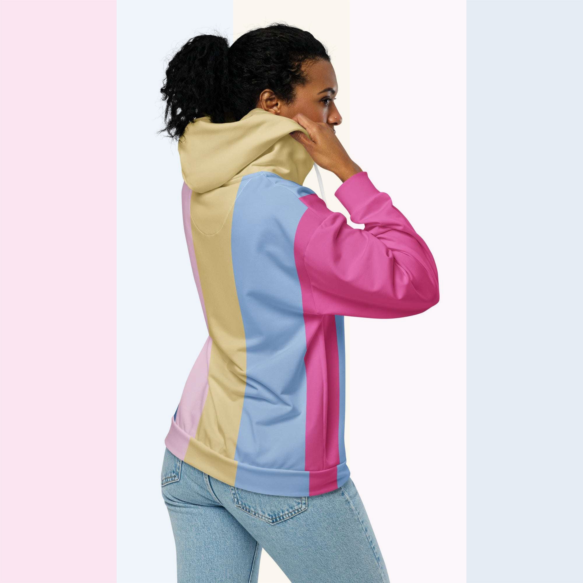 Her Palette Strip Hoodie (No.16)