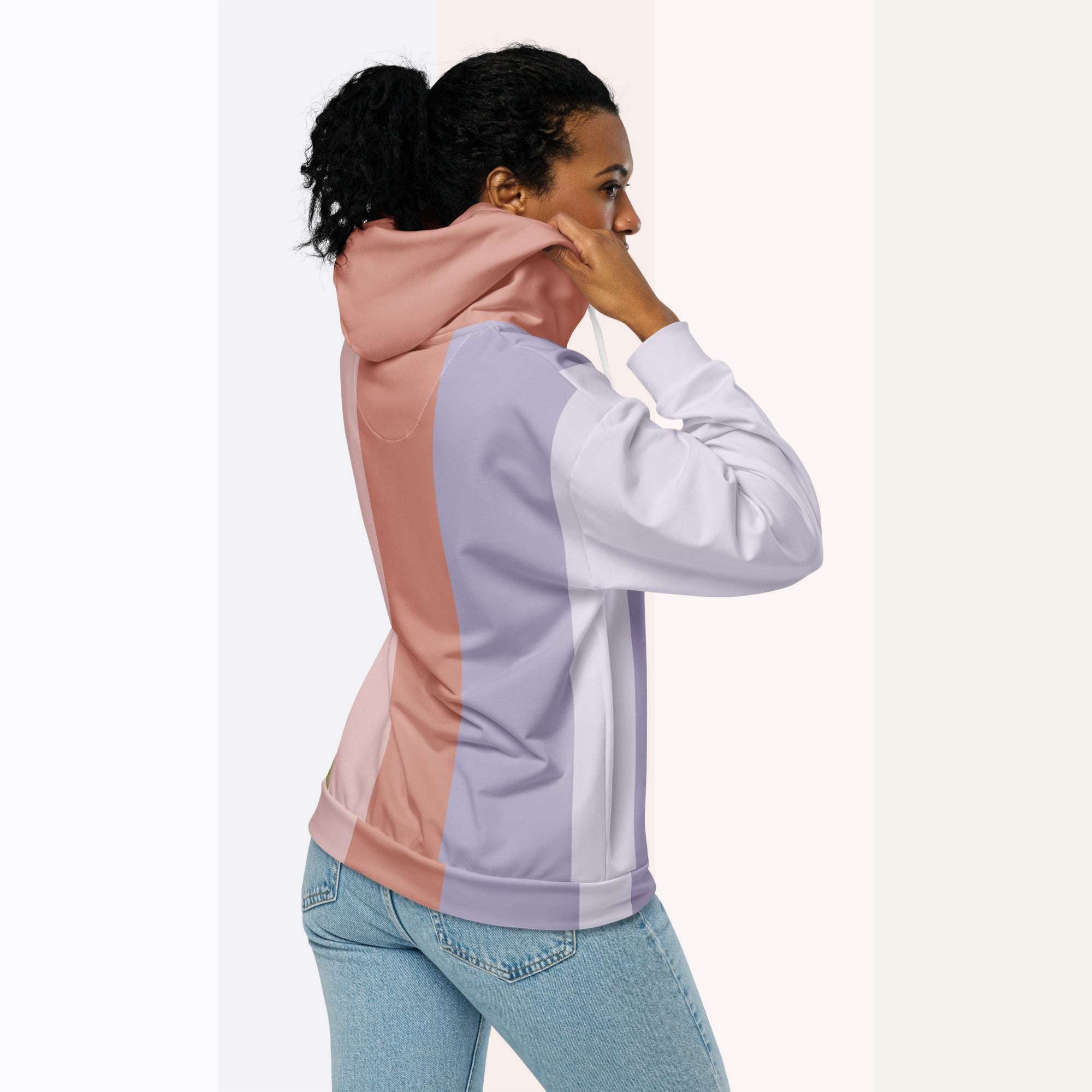 Her Palette Strip Hoodie (No.18)