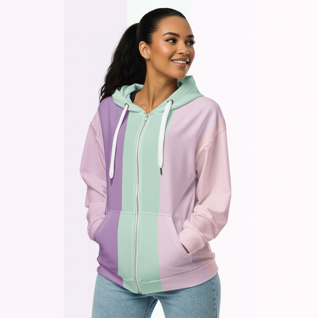 Her Palette Strip Hoodie (No.19)