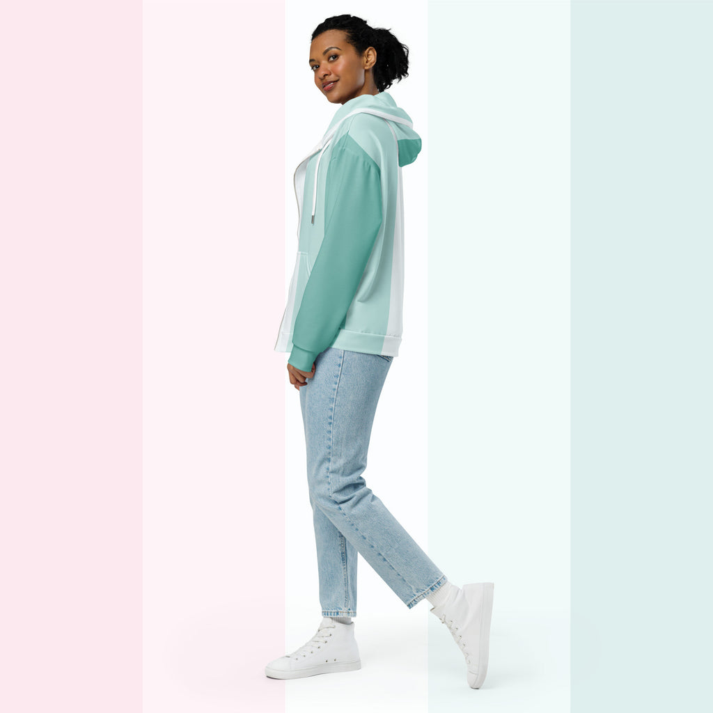 Her Palette Strip Hoodie