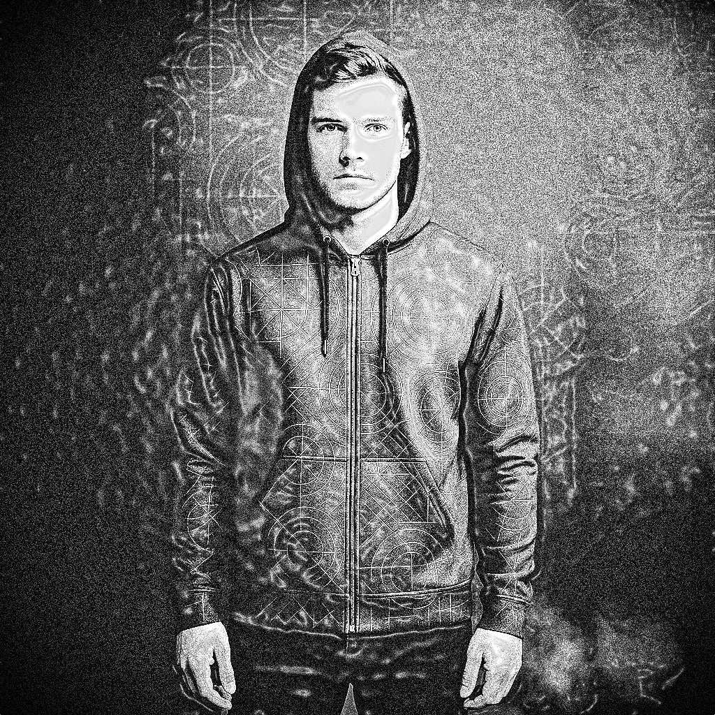 Men's Blueprint Bleed Hoodie (No.10)