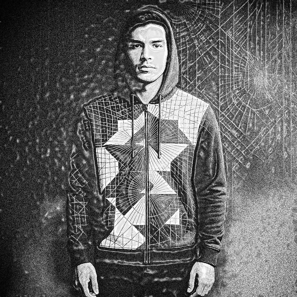 Men's Blueprint Bleed Hoodie (No.13)