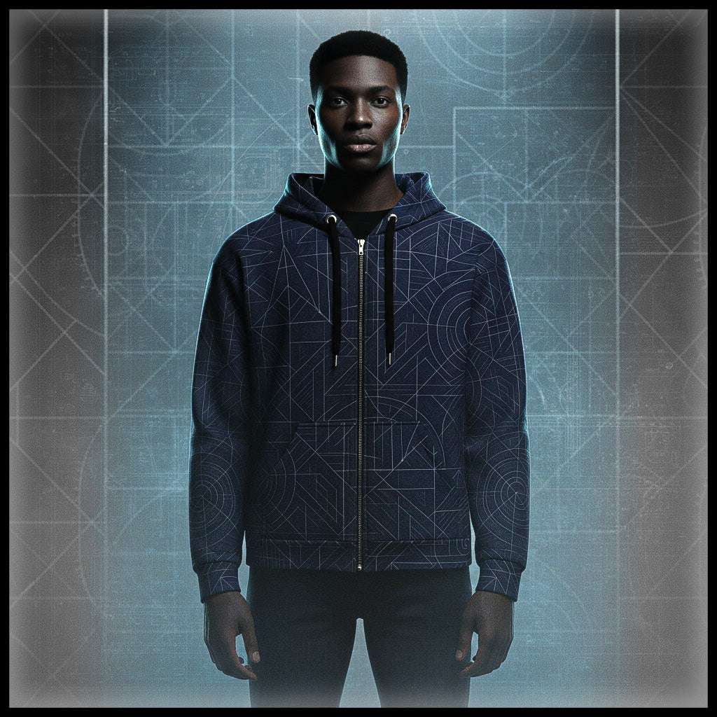 Men's Blueprint Bleed Hoodie (No.06)