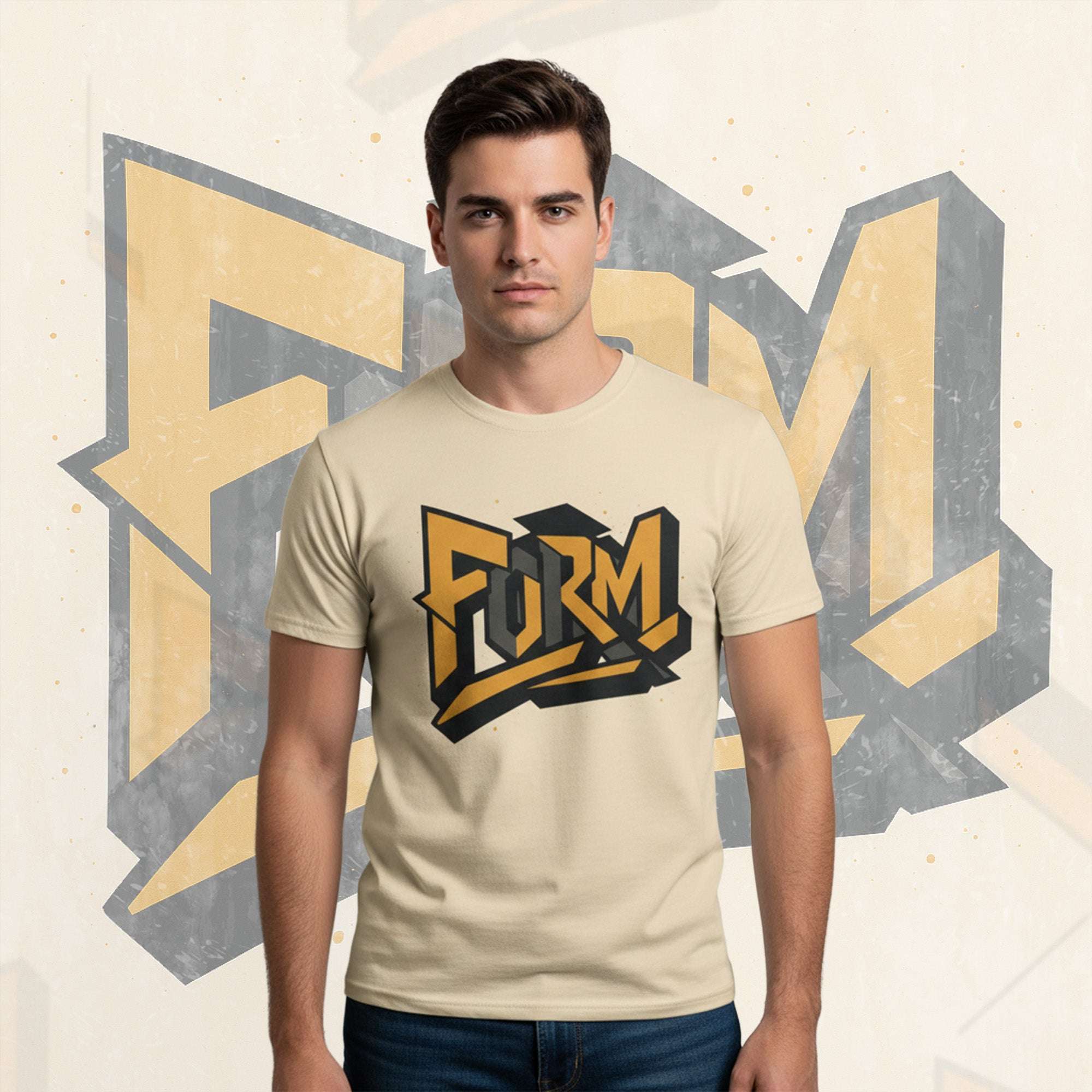 Men's Brand Tag Tee (No.05)