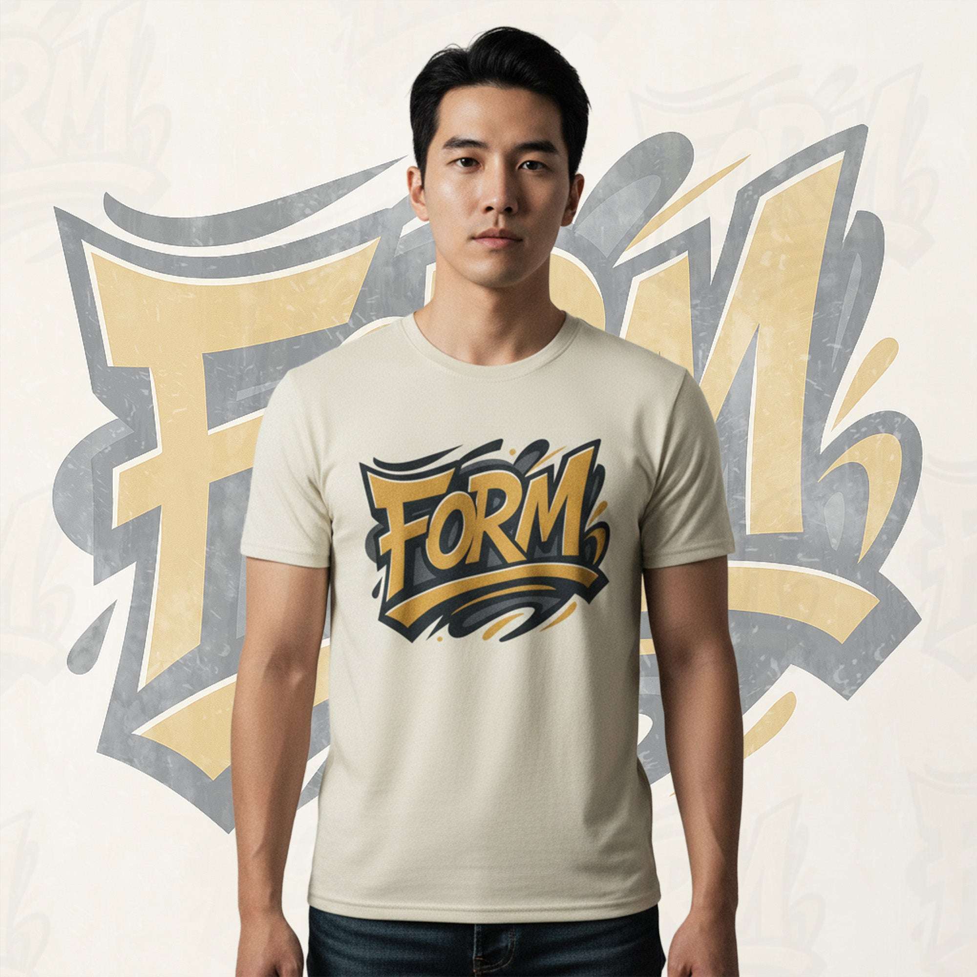 Men's Brand Tag Tee (No.08)