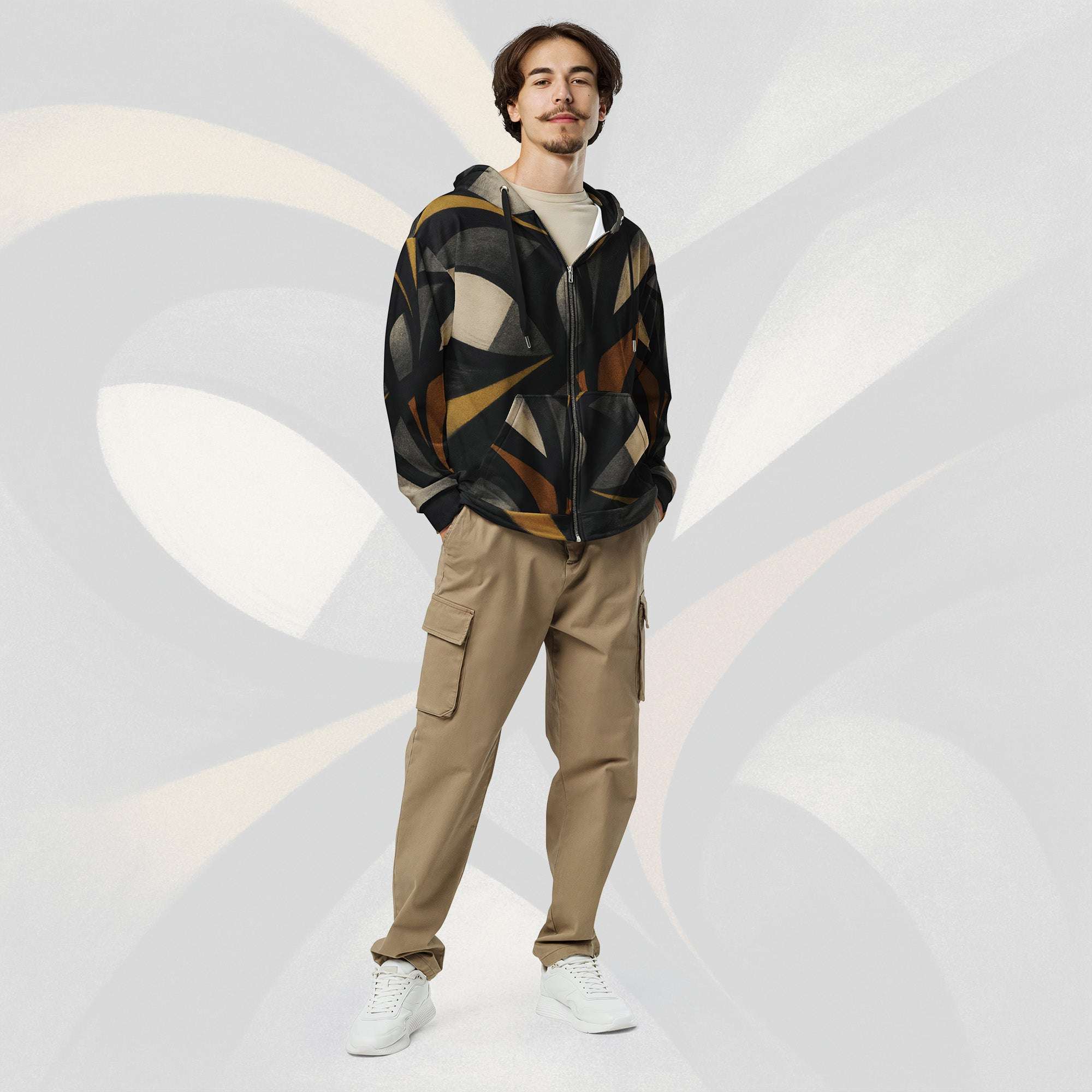 Men's Shadow Drip Hoodie (No.02)