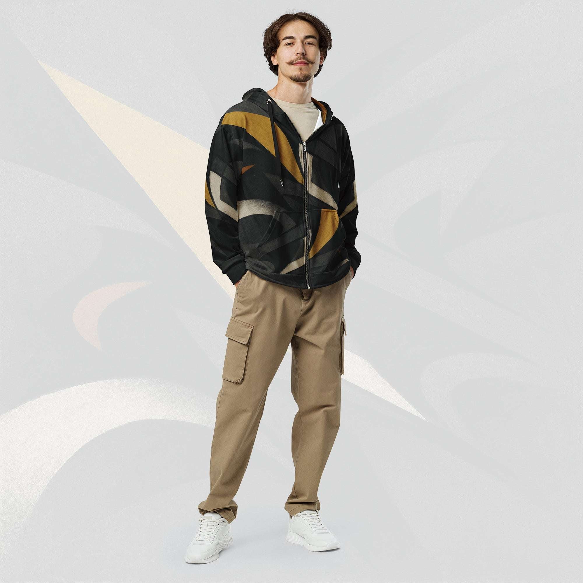 Men's Shadow Drip Hoodie (No.03)