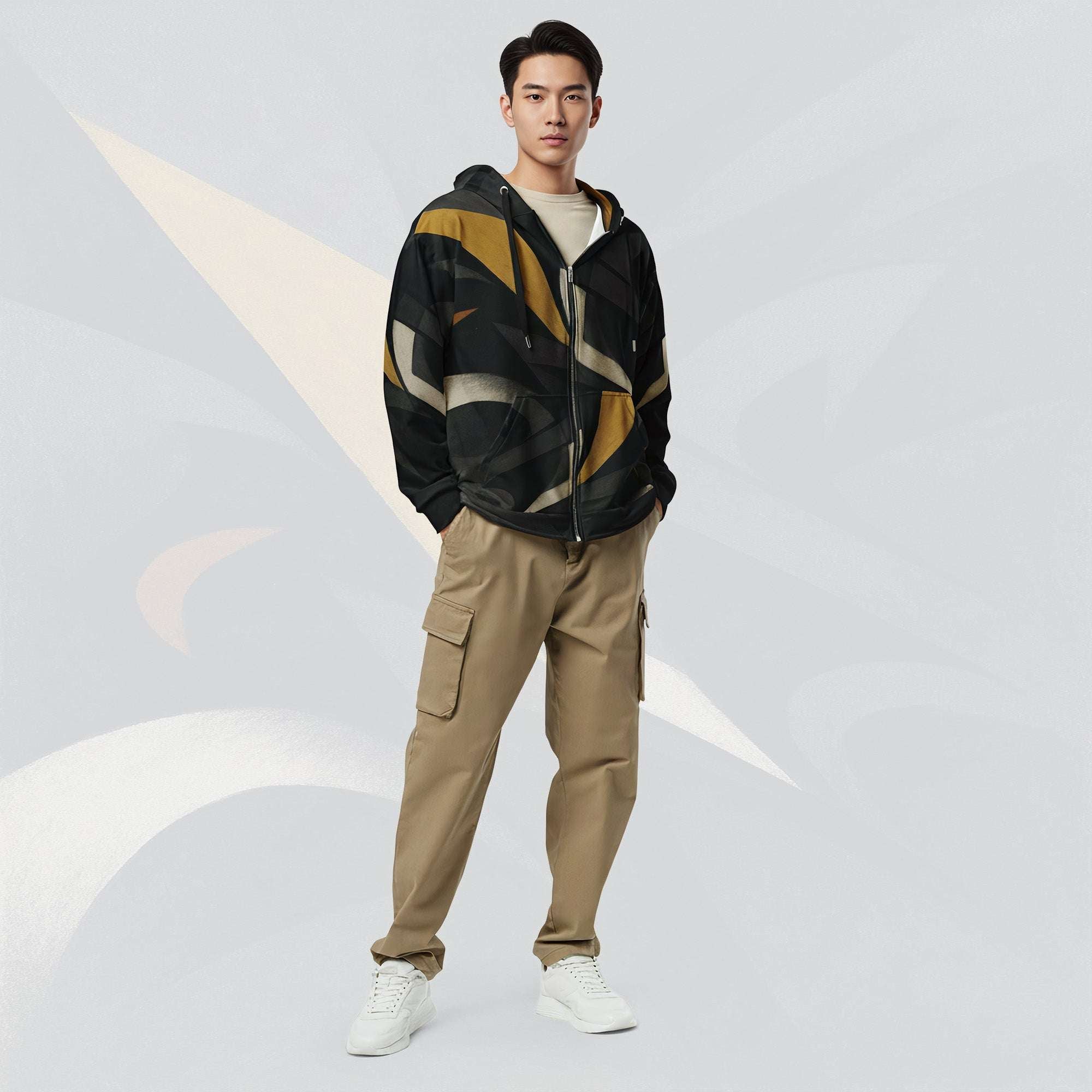 Men's Shadow Drip Hoodie (No.03)