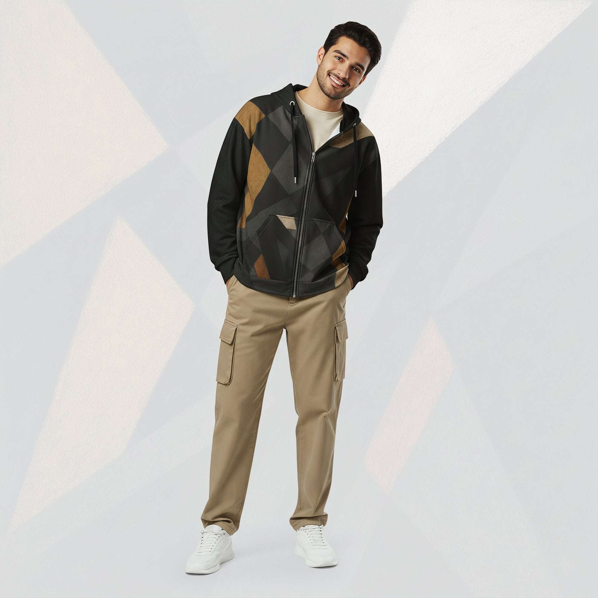 Men's Shadow Drip Hoodie (No.13)