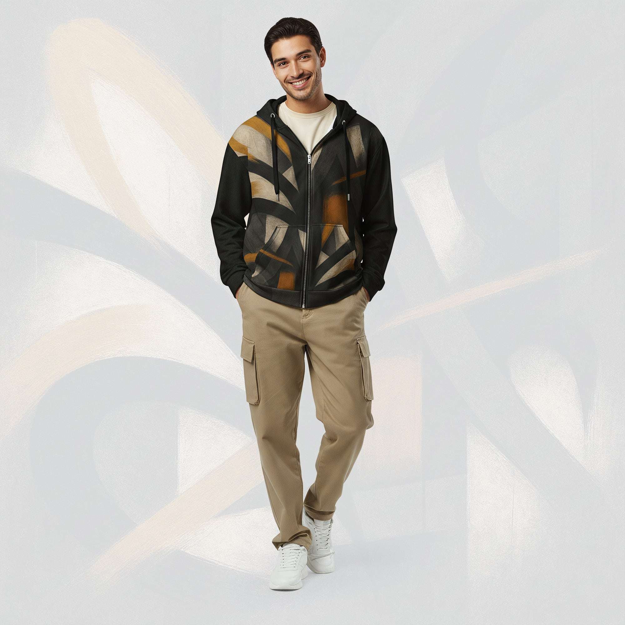 Men's Shadow Drip Hoodie (No.20)