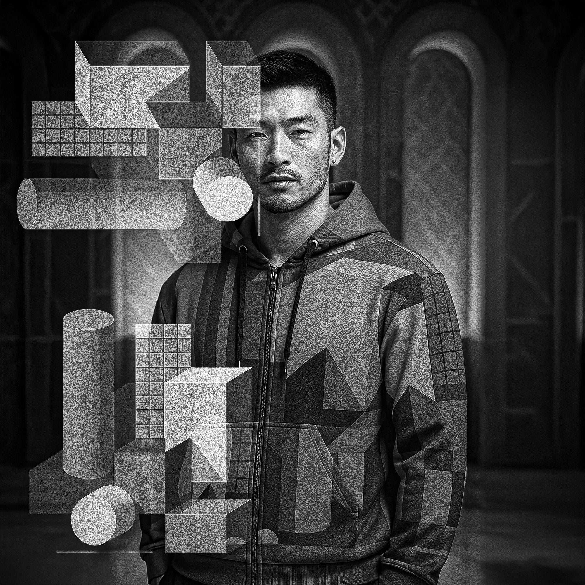 Men's Urban Utility Hoodie (No.10)