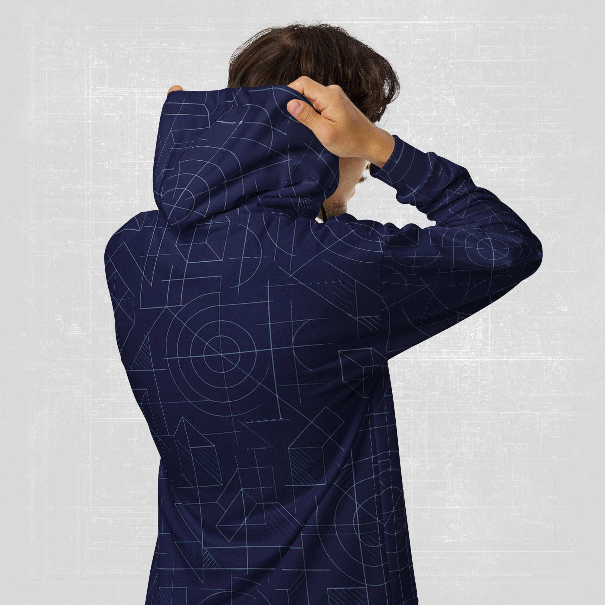 Men's Blueprint Bleed Hoodie (No.07)
