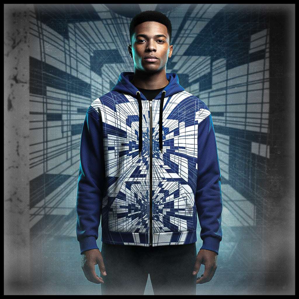 Men's Blueprint Bleed Hoodie (No.11)