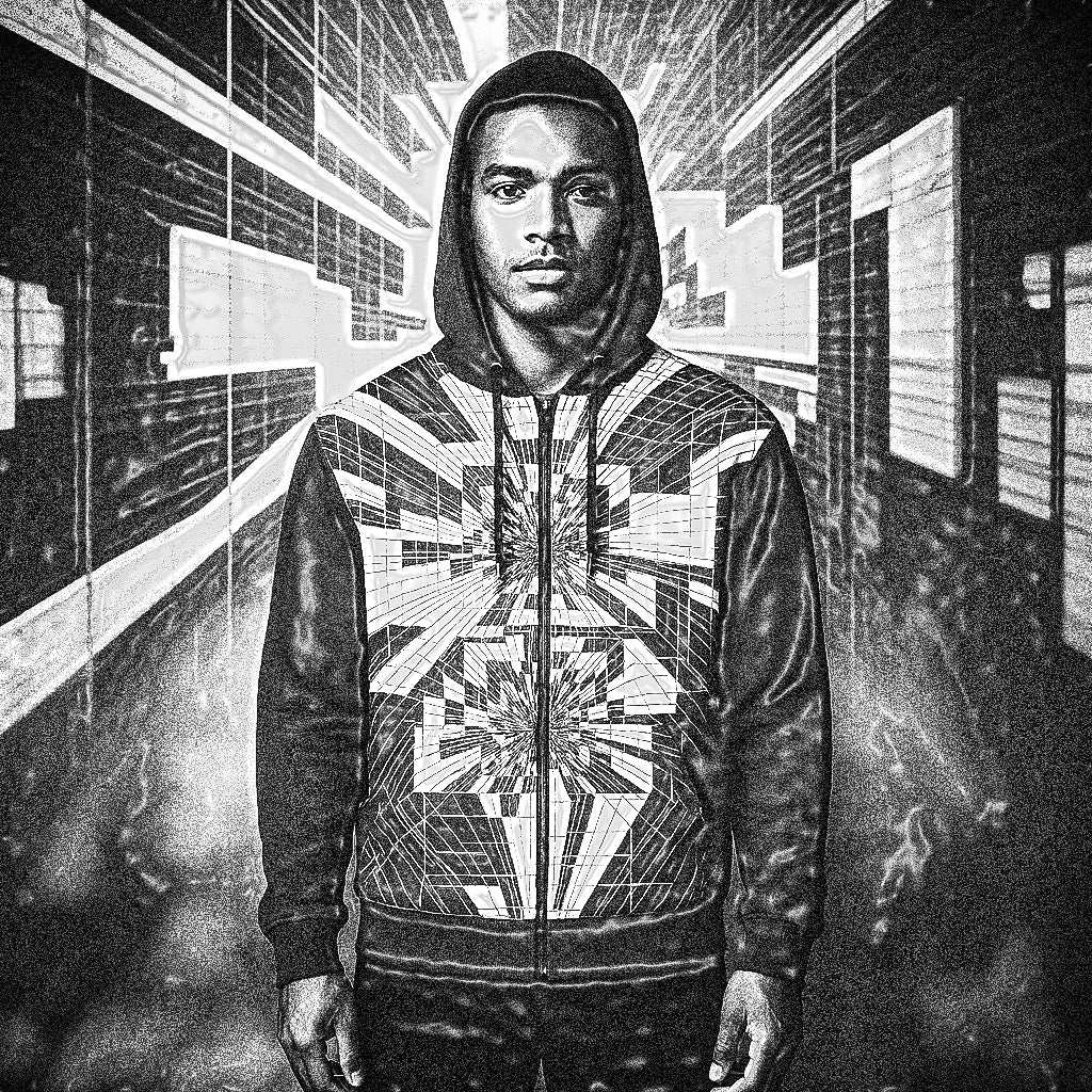 Men's Blueprint Bleed Hoodie (No.11)
