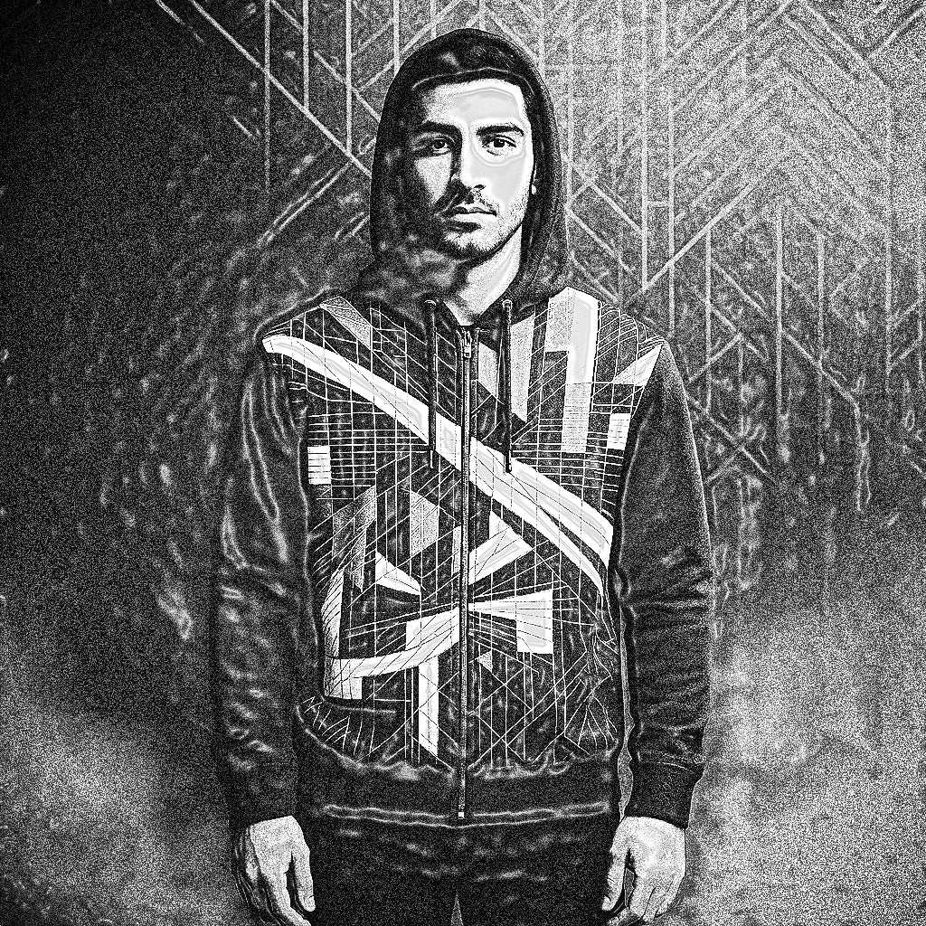 Men's Blueprint Bleed Hoodie (No.12)
