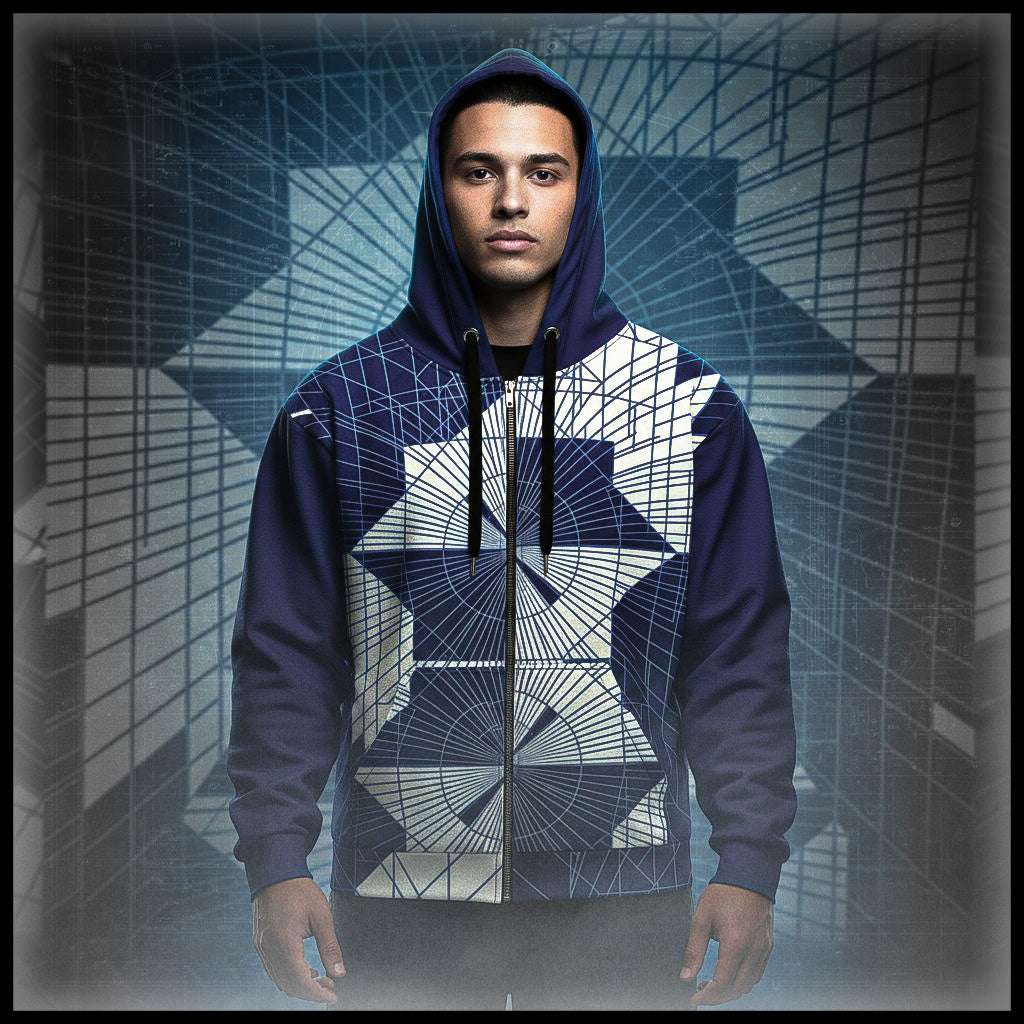 Men's Blueprint Bleed Hoodie (No.13)