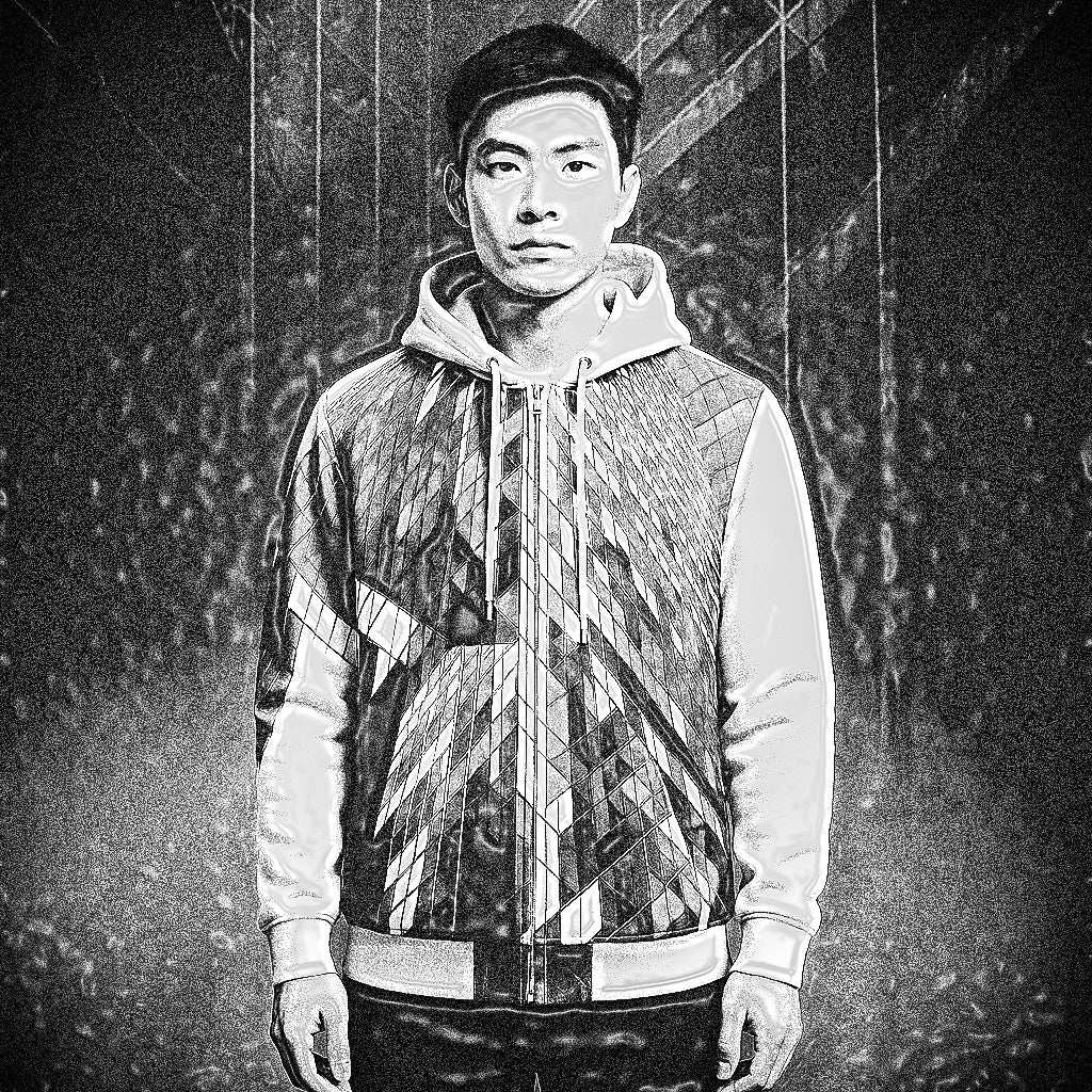 Men's Blueprint Bleed Hoodie (No.14)