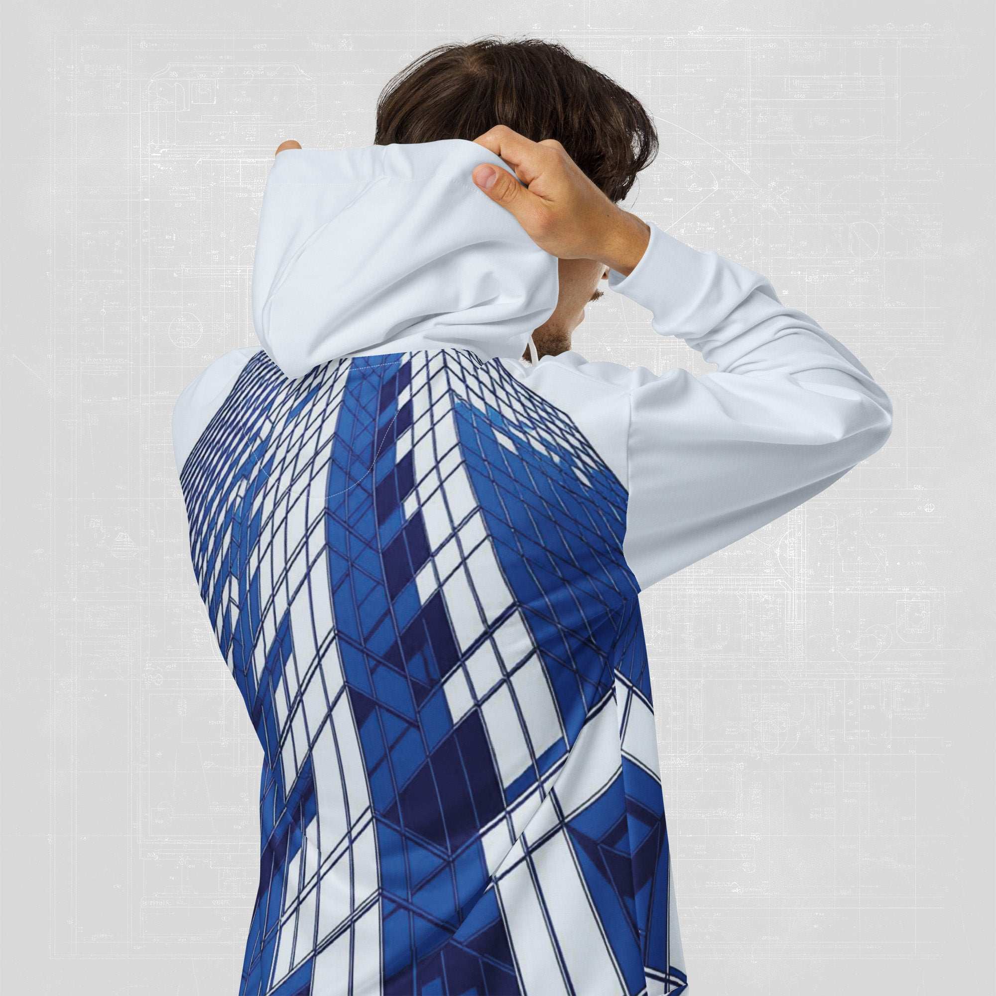 Men's Blueprint Bleed Hoodie (No.14)