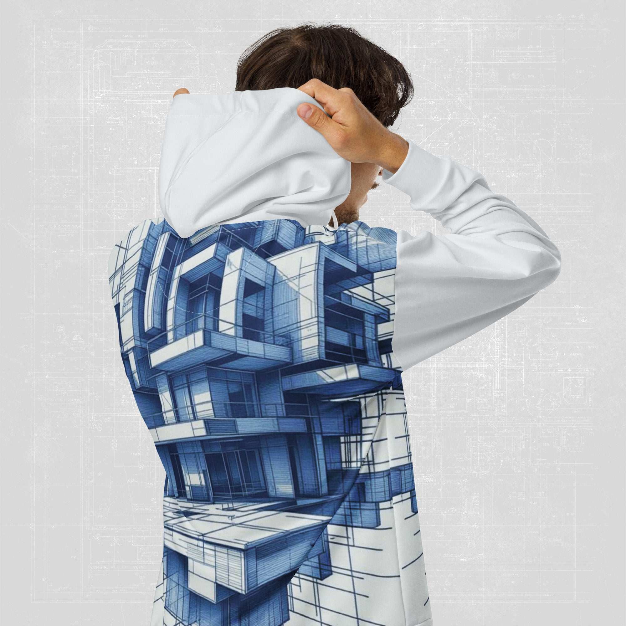 Men's Blueprint Bleed Hoodie (No.15)