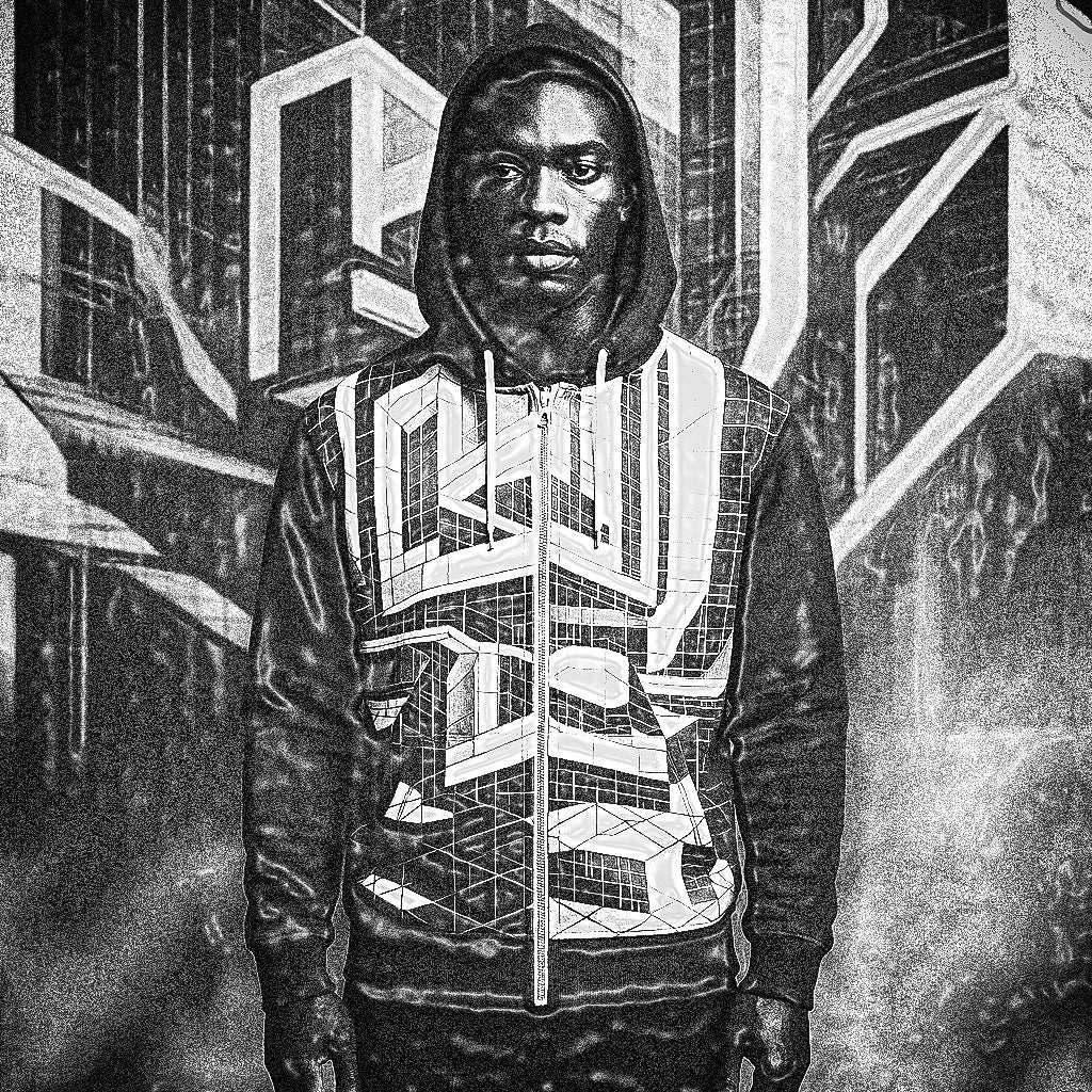 Men's Blueprint Bleed Hoodie (No.16)