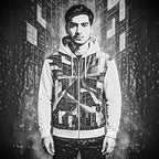 Men's Blueprint Bleed Hoodie (No.17)