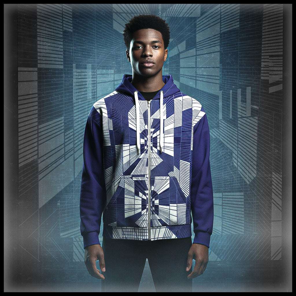 Men's Blueprint Bleed Hoodie (No.19)