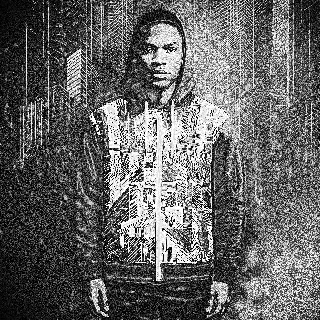 Men's Blueprint Bleed Hoodie (No.19)