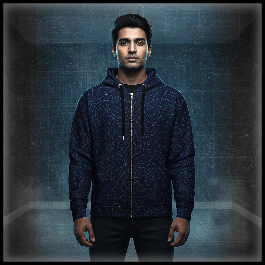 Men's Blueprint Bleed Hoodie (No.03)