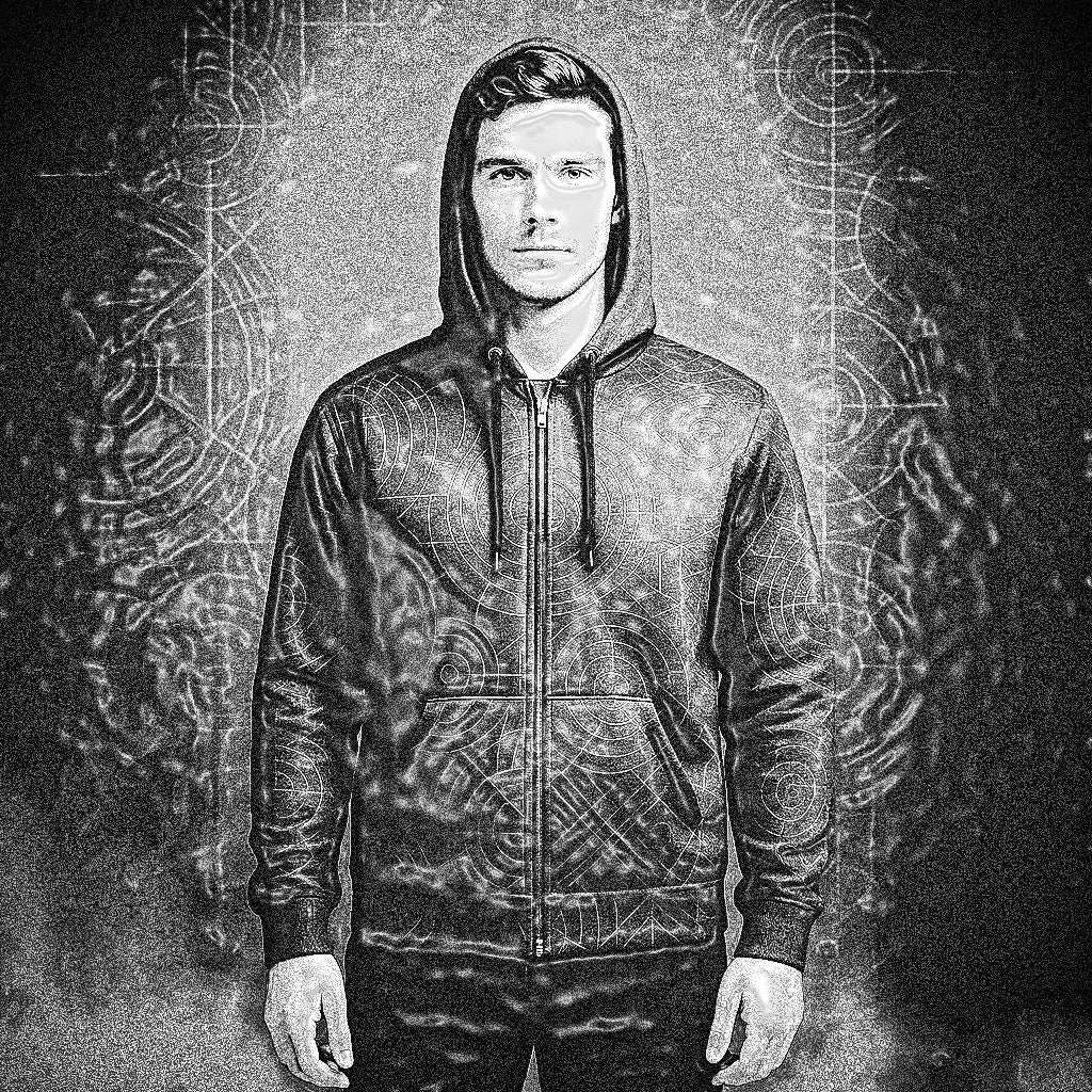 Men's Blueprint Bleed Hoodie (No.04)