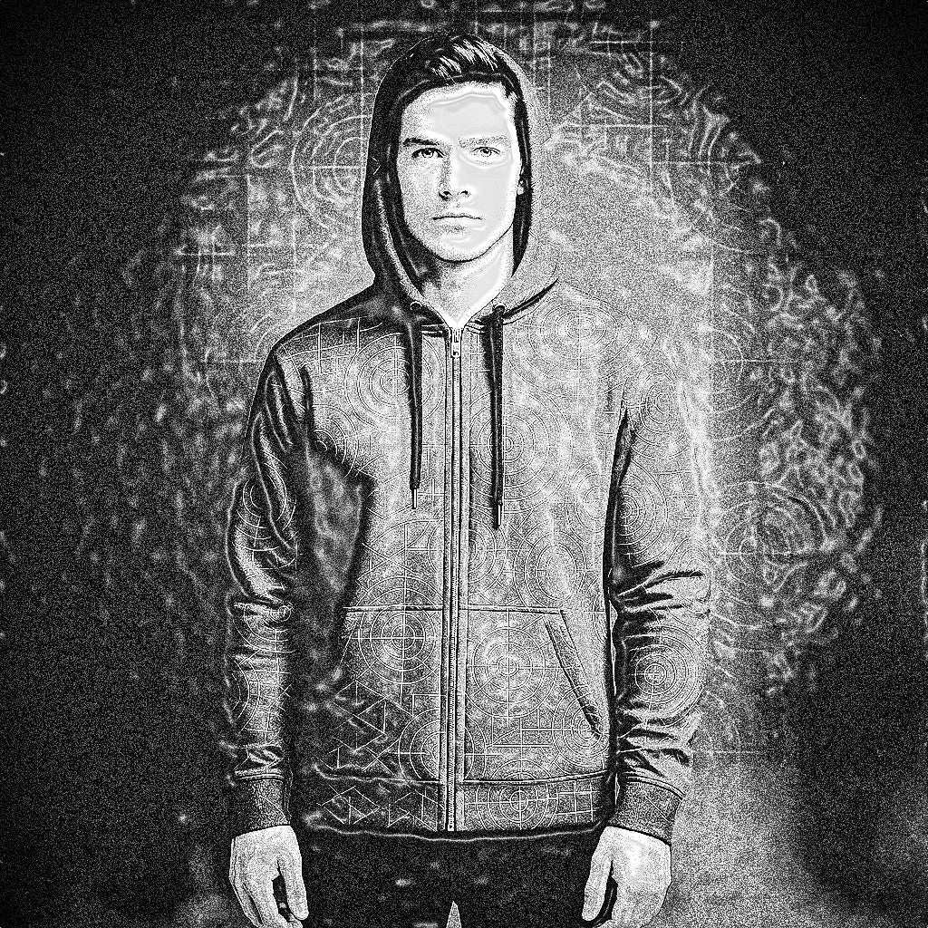 Men's Blueprint Bleed Hoodie (No.05)