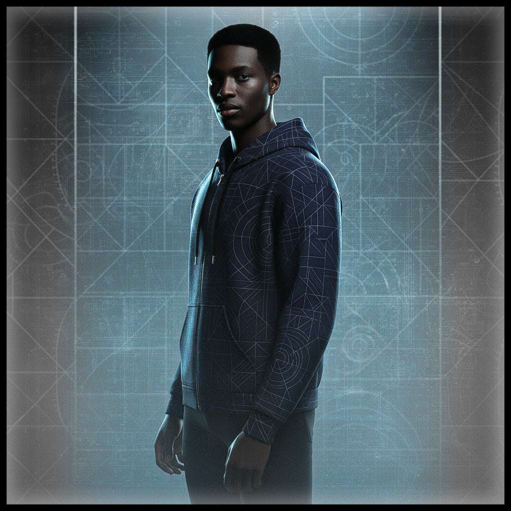 Men's Blueprint Bleed Hoodie (No.06)