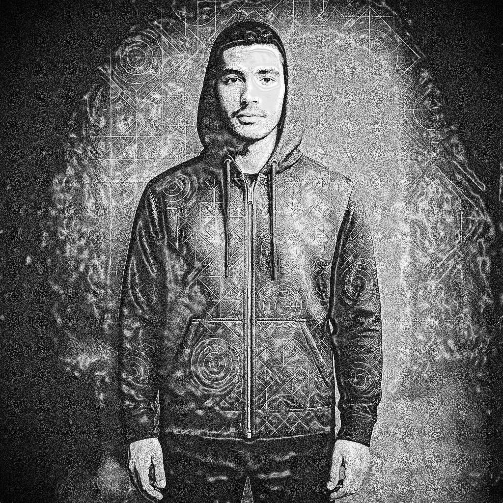 Men's Blueprint Bleed Hoodie (No.08)