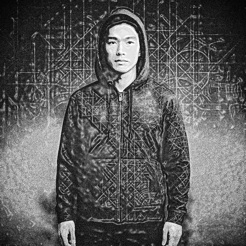 Men's Blueprint Bleed Hoodie (No.09)