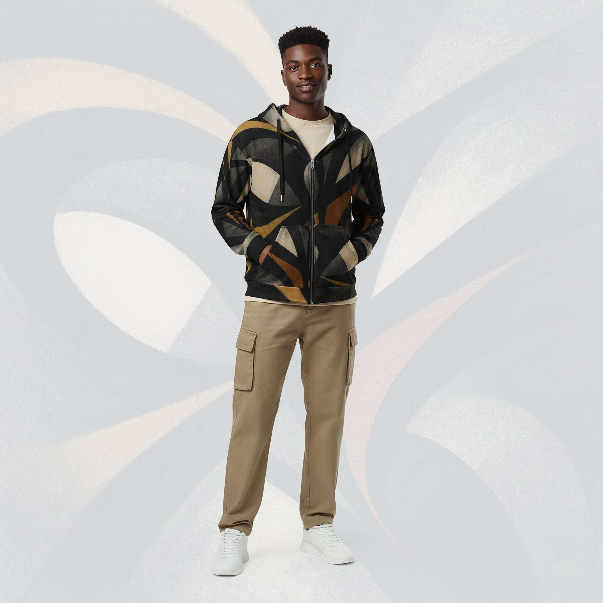 Men's Shadow Drip Hoodie (No.02)