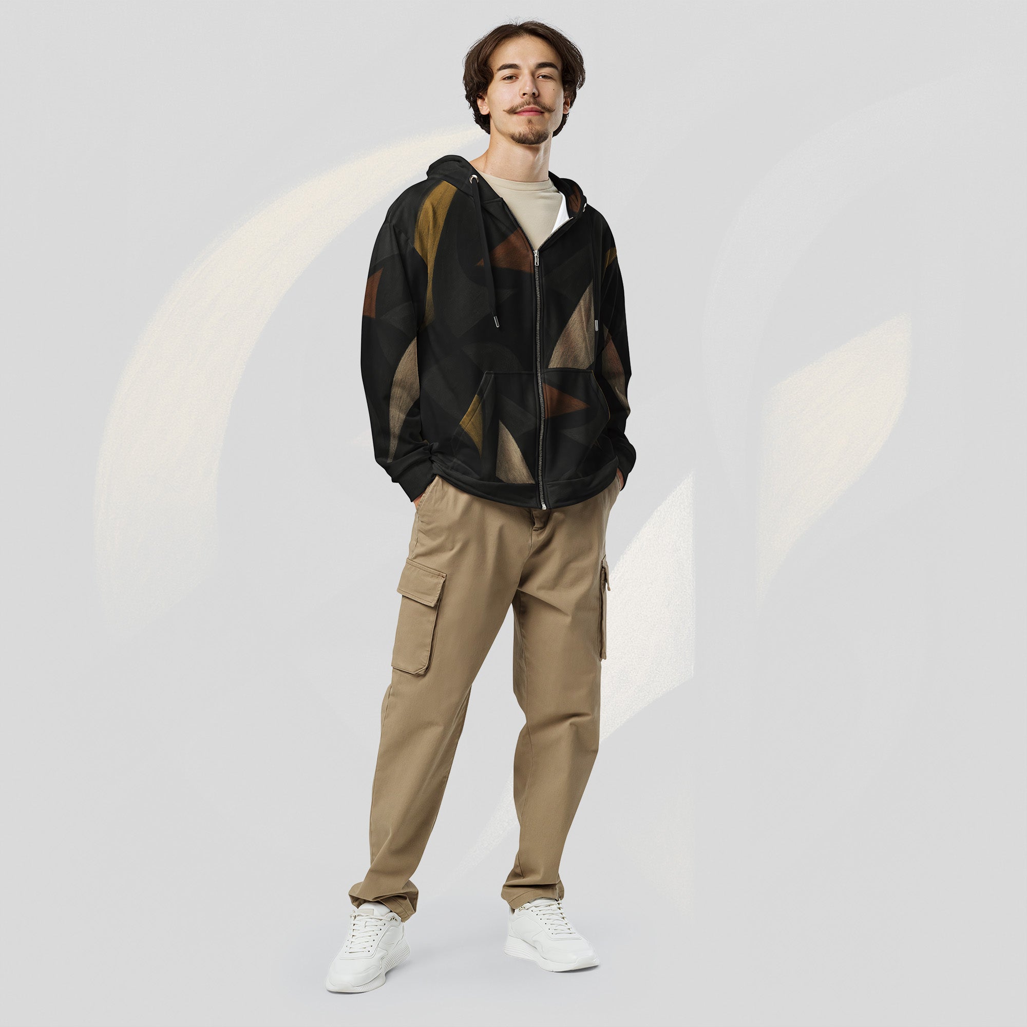 Men's Shadow Drip Hoodie (No.05)