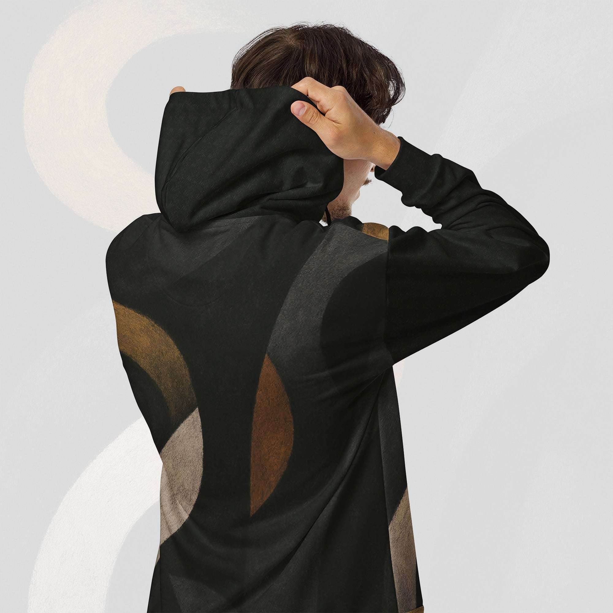 Men's Shadow Drip Hoodie (No.12)